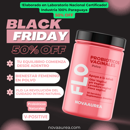 FLO Probiótico Vaginal Avanzado: Polvo de Rápida Absorción para Balance Íntimo