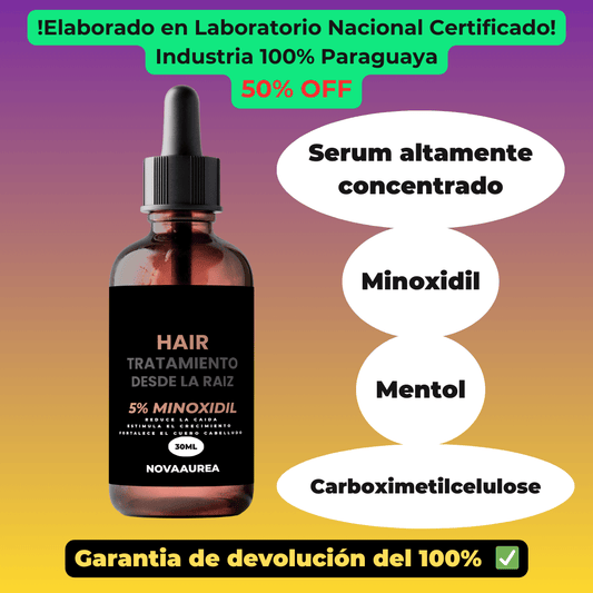 HAIR SERUM Gotero Anticaidas Altamente Concentrado